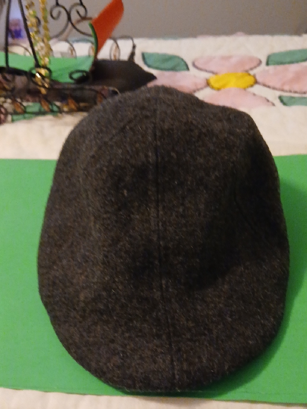 Apt. 9 Black Newsboy Cap